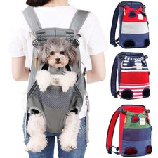 Dog Backpack Carrier Small Dog Backpack, Pet Dog Front Backpack Legs Out Ches...