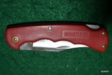 VINTAGE BOY SCOUT - 1980's BUCK KNIFE