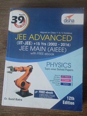 Jee Advanced - Physics Topic-wise Solved Papers (12th Edition)