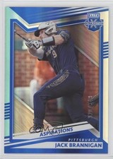 2022 Panini Elite Extra Edition Aspirations Blue 320/349 Jack Brannigan #83 zg6