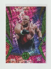VADER 2025 TOPPS WWE UNIVERSE SP DAZZLING DEBUTS GREEN ELECTRIC #89/99
