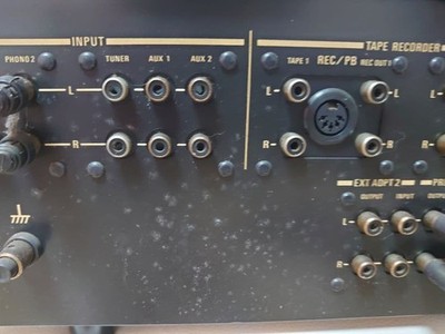 SONY TA-4650 Integrated Stereo Amplifier Vintage Audio Bass Treble