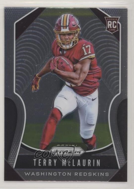 2019 Panini Prizm Rookies Terry McLaurin #353 9x7