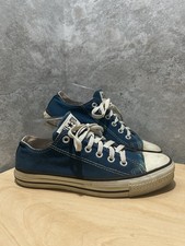 Vintage blue Converse All Star low-top sneakers made in the USA Size 5.5