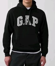 Gap Logo Hoodie Size L Black 59.95