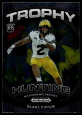2024 Panini Prizm Draft Picks #TH-BCM Blake Corum Trophy Hunting