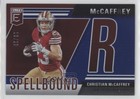 2024 Donruss Elite Football Blue Christian McCaffrey #18