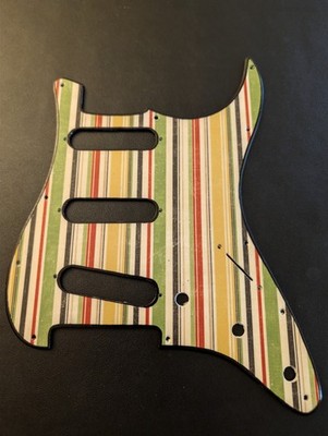 US Fender Stratocaster Strat Guitar Pickguard Custom Design 11 Hole SSS Lacquer 