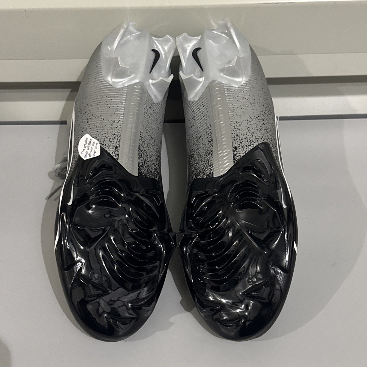 Nike Vapor Edge Pro 360 2 Metallic Silver Black Football  display picture 1