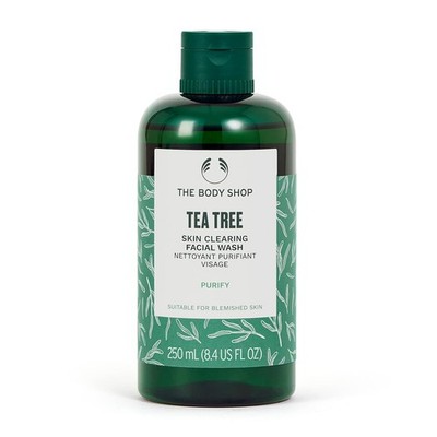 The Body Shop Tea Tree Skin Clearing Facial Wash 250ml Purifying Face Cleanser