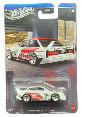 Hot Wheels Silver Series 2026 Audi Series 1/5 White Audi 90 Quattro