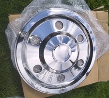 WHEEL TRIM 17.5" TRUCK MOTORHOME HORSEBOX 1 x REAR STEEL ,DAF, IVECO, 7.5 TON