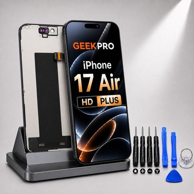 For iPhone 17 Air LCD Screen Replacement HD Plus Incell Display Touch Digitizer