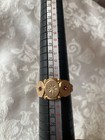 Antique 1890’s Victorian Gold Ring Garnets 5-6G Sz 11.5 — photo 7