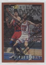 1996-97 Topps Finest Common Bronze Refractor Shawn Bradley #174 6o3