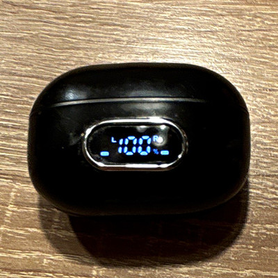 In-Ear Bluetooth Kopfhörer TWS mit Ladecase Display Mikrofon Schwarz