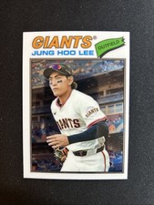 2026 Topps Heritage Jung Ho Lee CHROME - SF  Giants