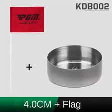 Golf Green Hole Cup Durable w/ Flag for Putting Garden Indoor Outdoor Practice