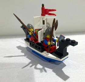 LEGO 6017 KING'S OARSMEN (1987) &ndash; Complete w/ Instructions &ndash; Lion Knights Castle
