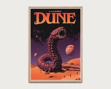 Dune Retro Sci-Fi Poster   70s Vintage Fan Ar...