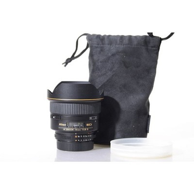 Nikon AF Nikkor 14mm F/2.8 ED D Lens - AF 2,8/14 ED D Superweitwinkel Objektiv 