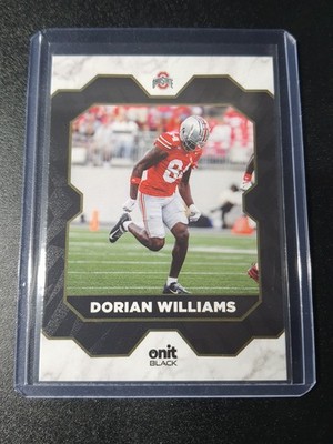 #B-22 - Dorian Williams - Onit Ohio State University Black Football 2025 - Base