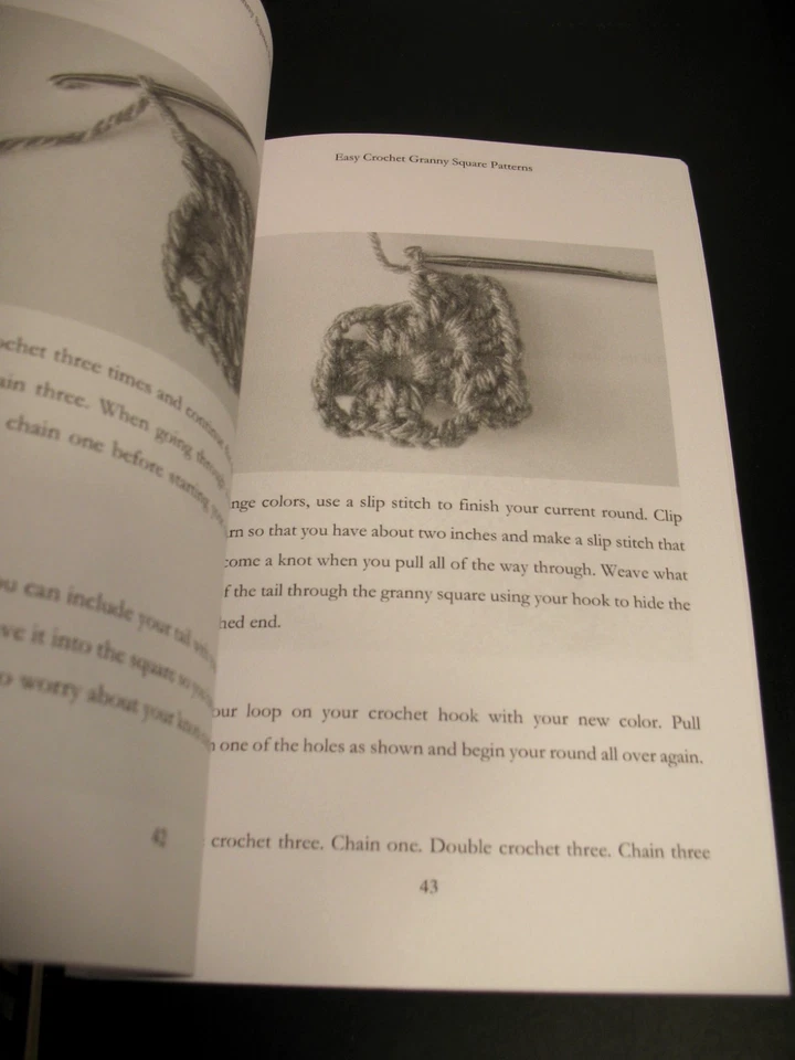 EASY CROCHET GRANNY SQUARE PATTERNS BEGINNERS & WOMAN'S DAY GRANNY SQUARES 1987 - Image 2 of 4