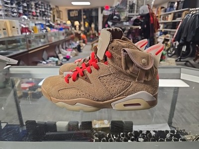 Air Jordan Retro 6 Travis Scott British Khaki Size 9