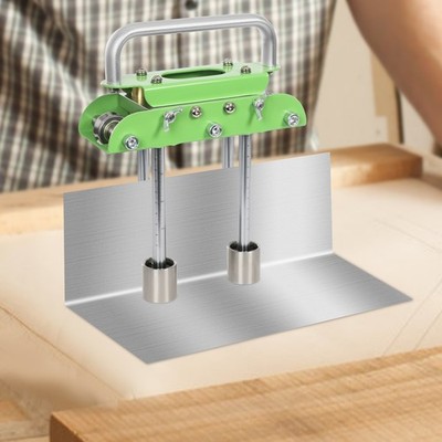0-90° Hand Sheet Metal Bender Sheet Metal Edge Roller Bending Machine 0.3-1.0mm