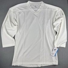 Champro Youth Sports White Faceoff Hockey Jersey Size Youth XL