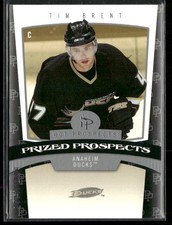 2006-07 Fleer Hot Prospects Tim Brent RC /1999 #190 Anaheim Ducks