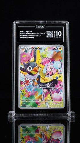 Iono's Wattrel graded TAG 10 for sale on eBay
