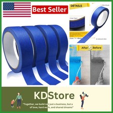 4-Pack Blue Painter's Tape for Perfect Paint Lines  Multiple Projects