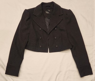 Wednesday x Primark Cropped Gray Blazer Women's XS