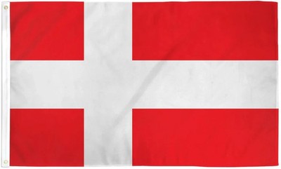Denmark 2x3ft Poly Flag International Denmark Danish Danes Country National Flag