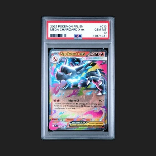Mega Charizard x EX 013/094 PSA 10