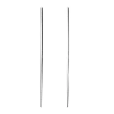 Metall-Essstäbchen Spülmaschinenfest Stäbe Essstã¤bchen Leichte Reisestäbchen - Bild 1 von 4