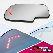 Left Side Door Rear View Mirror Glass Lens 88986362 For 99-07 Silveradosierra