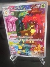 Pokemon TCG 166 162 Sawsbuck Temporal Forces Illustration Rare Near Mint