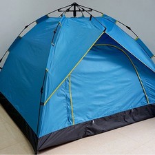 3~4 Man Full Automatic Instant Pop Up Camping Tent Family Outdoor Hiking Shelter