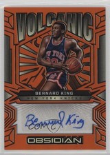 2024-25 Panini Obsidian Electric Etch Orange Flood /99 Bernard King Auto HOF 2a5