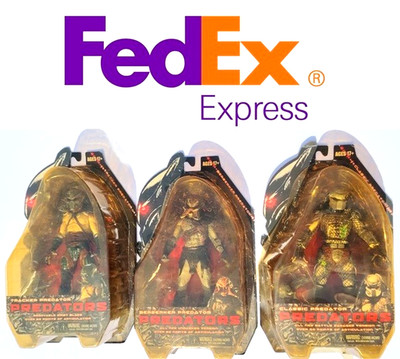 NECA Predators Sealed Collectible - Tracker / Berserker / Classic - FedEx