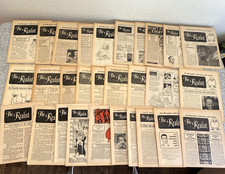 30x The Realist Magazine Lot 1960s & 1970s Lenny Bruce Jules Feiffer Mort Saul