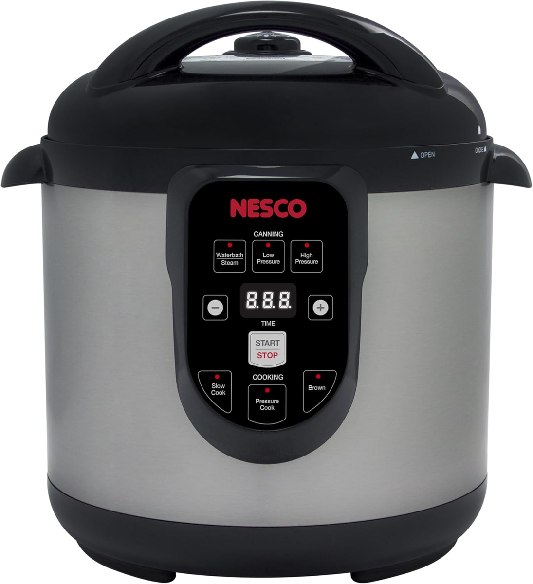 NESCO Smart Pressure Canner and Cooker Stainless Steel for