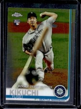 2019 Topps Chrome Update Yusei Kikuchi RC Rookie #51 Mariners