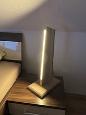 Eichenholz Designer Lampe aus Eiche, Stehlampe LED Licht Dimmbar