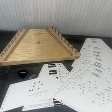 First Act Lap Harp Zither with Song Sheets  Note Guide   Beginner Folk Inst Set