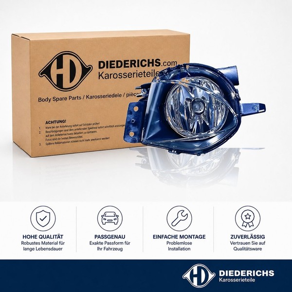 Nebelscheinwerfer Rechts Diederichs 1216088 FÜR BMW Nebelleuchte Nebellicht-image