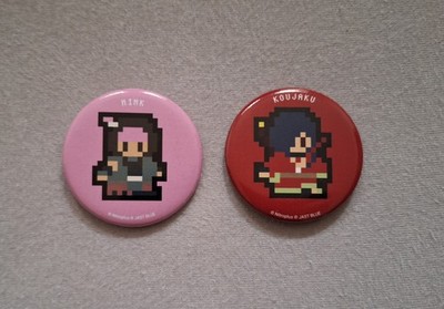Can Badge/Button Koujaku, Mink - Dramatical Murder - Nitro+Chiral