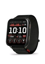 Garmin Venu X1 Fitness Smartwatch Slate Titanium Black Nylon Band 010-02980-00